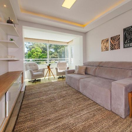 Апартаменты 500 Metros, Rua Coberta Centro -Parque Da Vinicola Грамаду Экстерьер фото