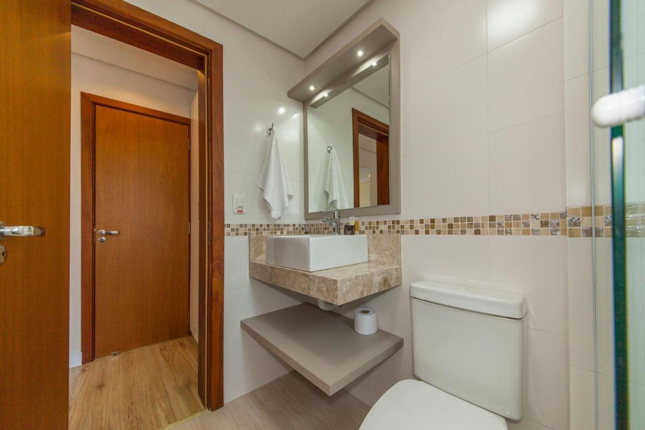 Апартаменты 500 Metros, Rua Coberta Centro -Parque Da Vinicola Грамаду Экстерьер фото
