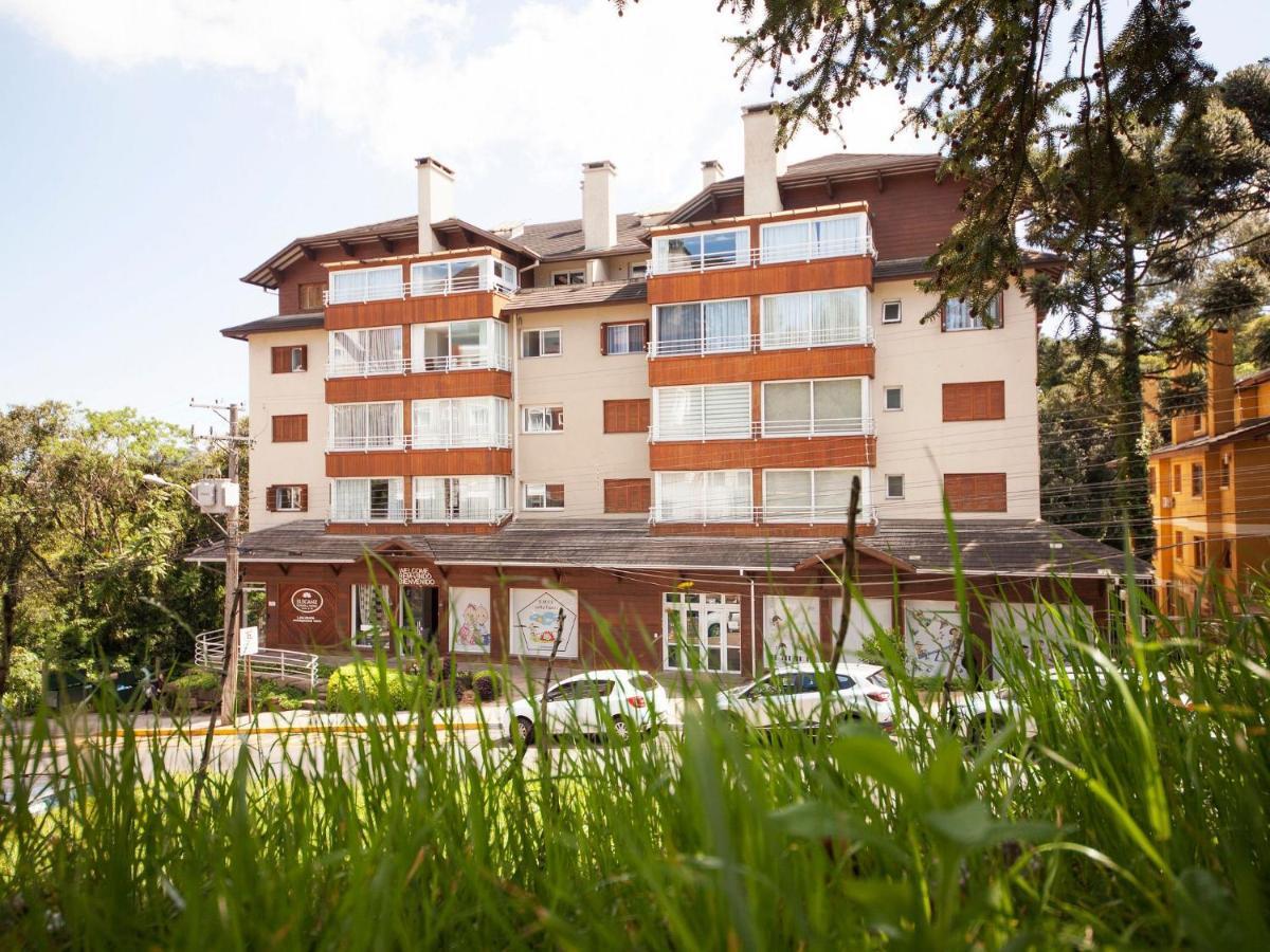 Апартаменты 500 Metros, Rua Coberta Centro -Parque Da Vinicola Грамаду Экстерьер фото