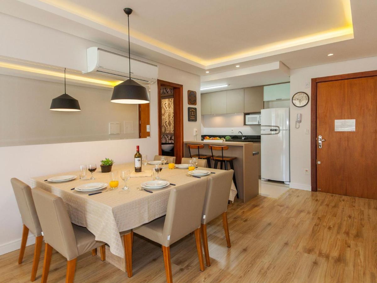 Апартаменты 500 Metros, Rua Coberta Centro -Parque Da Vinicola Грамаду Экстерьер фото